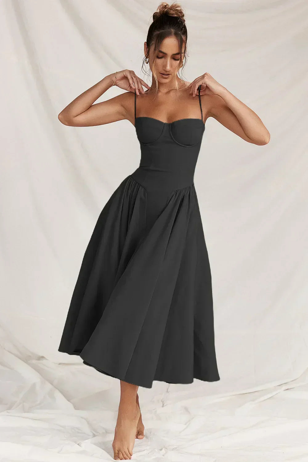 Rosalie | Raffiniertes Ärmelloses Korsettkleid
