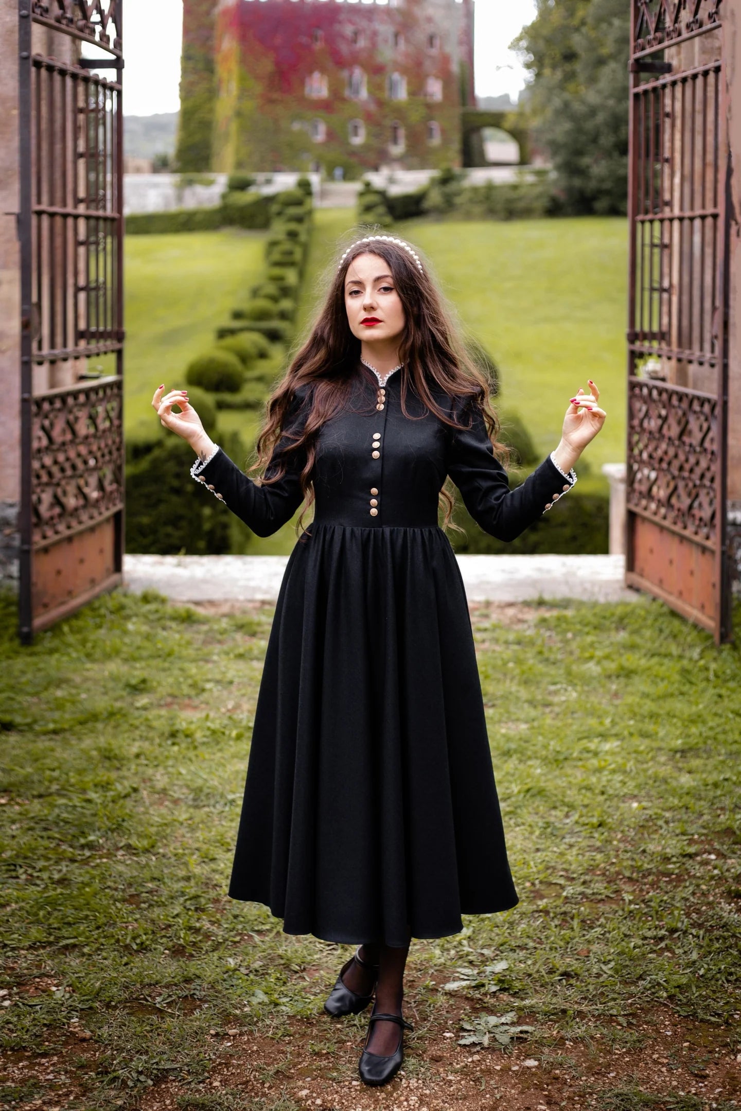 Eowyn – Kleid aus Merinowolle