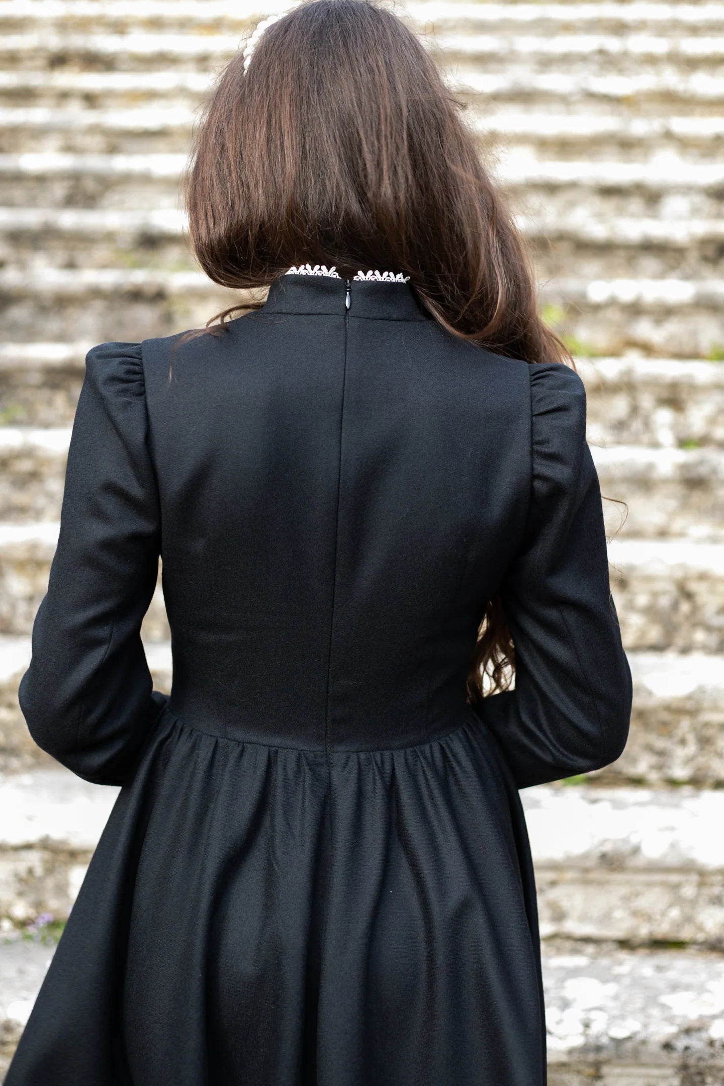 Eowyn – Kleid aus Merinowolle