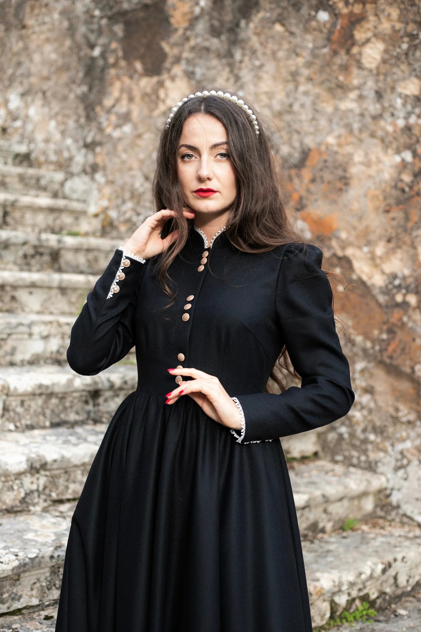 Eowyn – Kleid aus Merinowolle